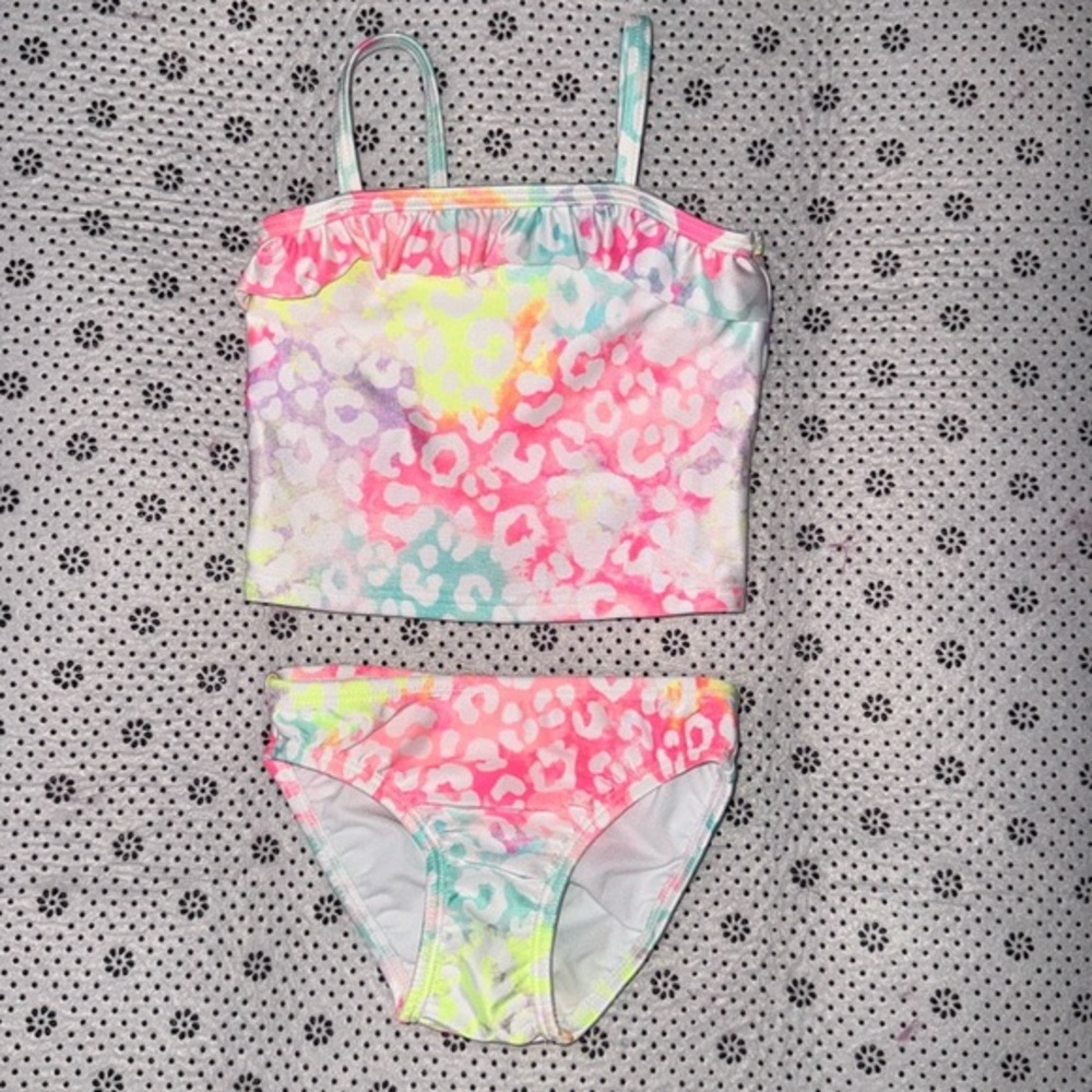 🛍 PRETTY LITTLE GIRLS BATHING SUIT SIZE 9-12 MONTHS 🛍